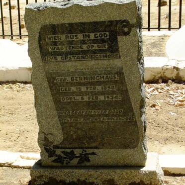 SCHMOLKE Julie nee BERNINGHAUS 1858-1934