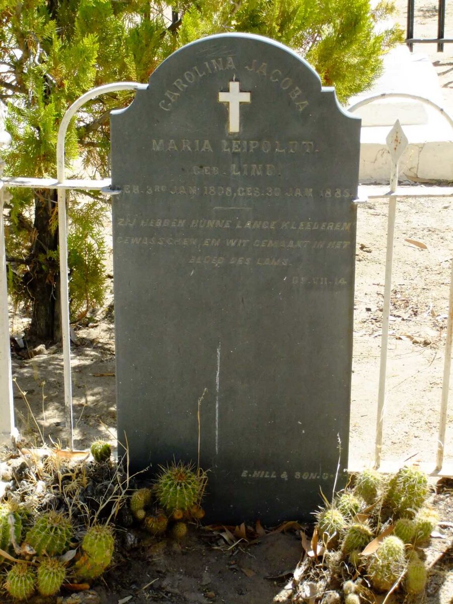 LEIPOLDT Carolina Jacoba Maria nee LIND 1808-1885
