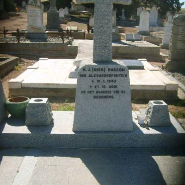 BASSON N.J. 1943-2001