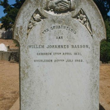 BASSON Willem Johannes 1831-1902