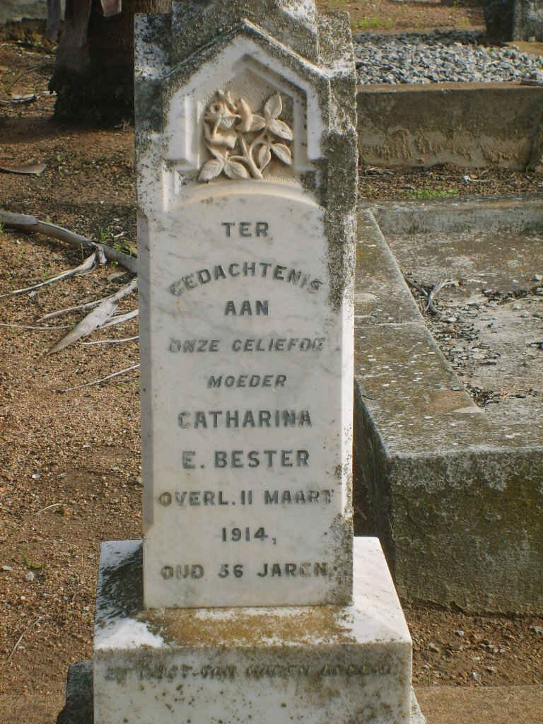 BESTER Catharina E. -1914