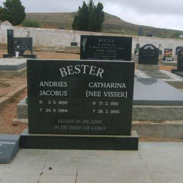 BESTER Andries Jacobus 1899-1984 &amp; Catharina VISSER 1910-1995