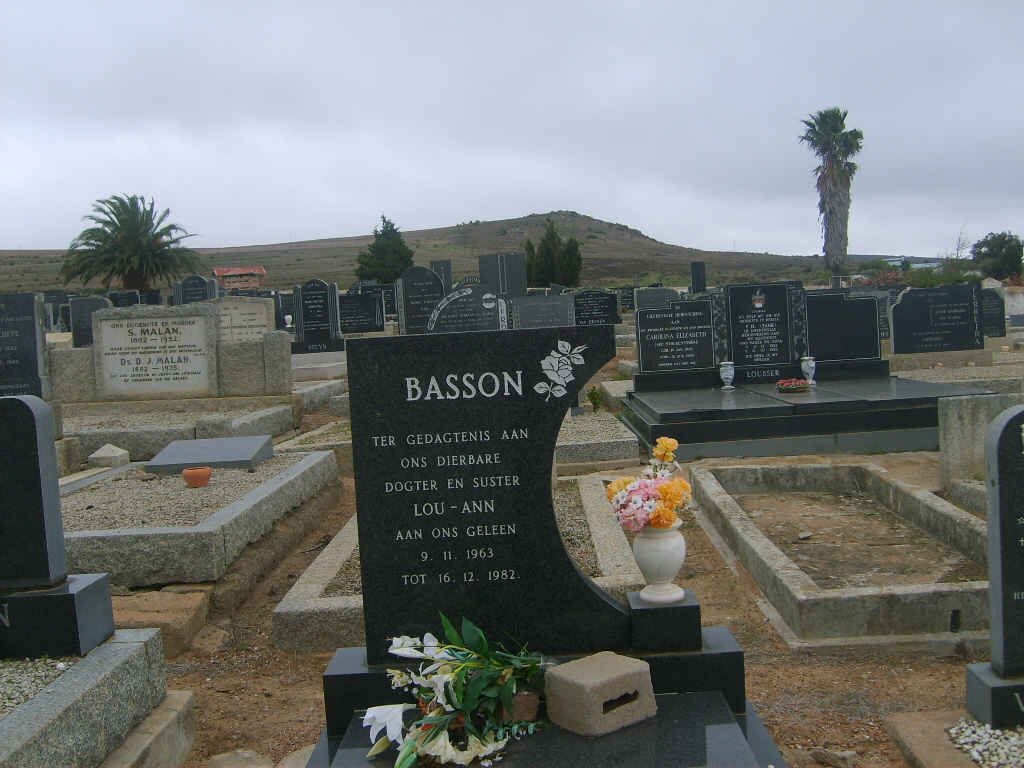 BASSON Lou-Ann 1963-1982