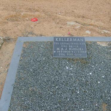 KELLERMAN M.A.J. 1906-1985