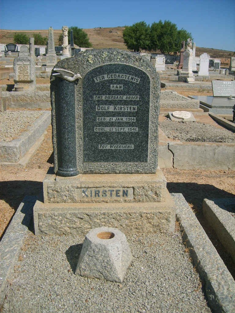 KIRSTEN Dolf 1914-1941