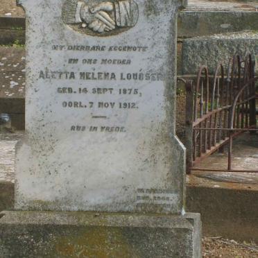 LOUBSER Aletta Helena 1875-1912