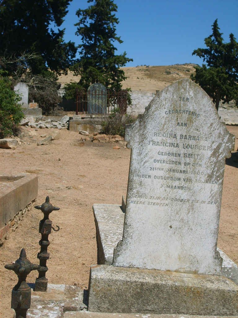 LOUBSER Regina Barbara Francina nee SMIT -1900