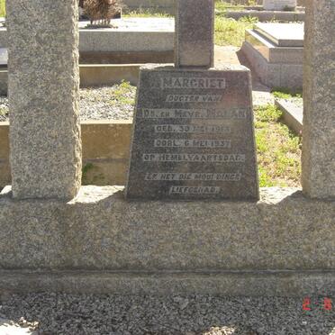 MALAN Margriet 1928-1937