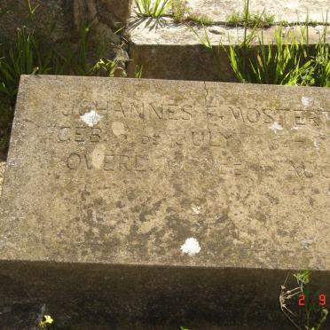 MOSTERT Johannes F. 1847-1909