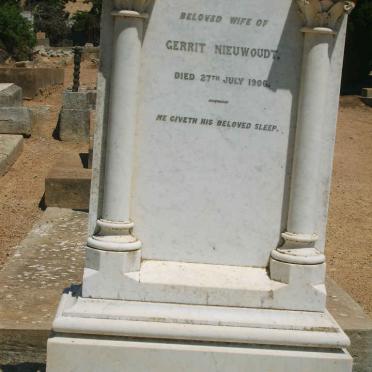 NIEUWOUDT Helen -1960