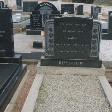 RUSSOUW Gawie 1919-1972