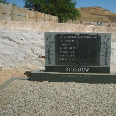 RUSSOUW Pieter J.L. 1916-1977