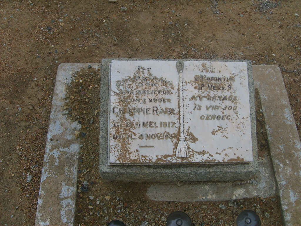 RABE Chappie 1917-1951