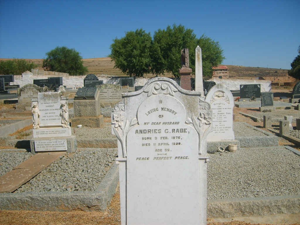 RABE Andries C. 1876-1928