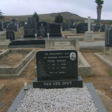 SPUY Peter Watney, van der 1930-1984