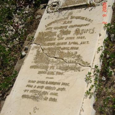 SPIERS William John 1866-1917 &amp;  Maria HARM