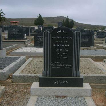 STEYN Margaretha Christina 1912-1995