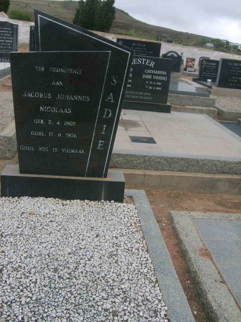 SADIE Jacobus Johannes Nicolaas 1905-1976