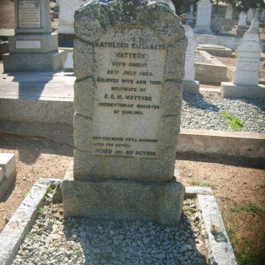 WATTERS Kathleen Elizabeth -1923