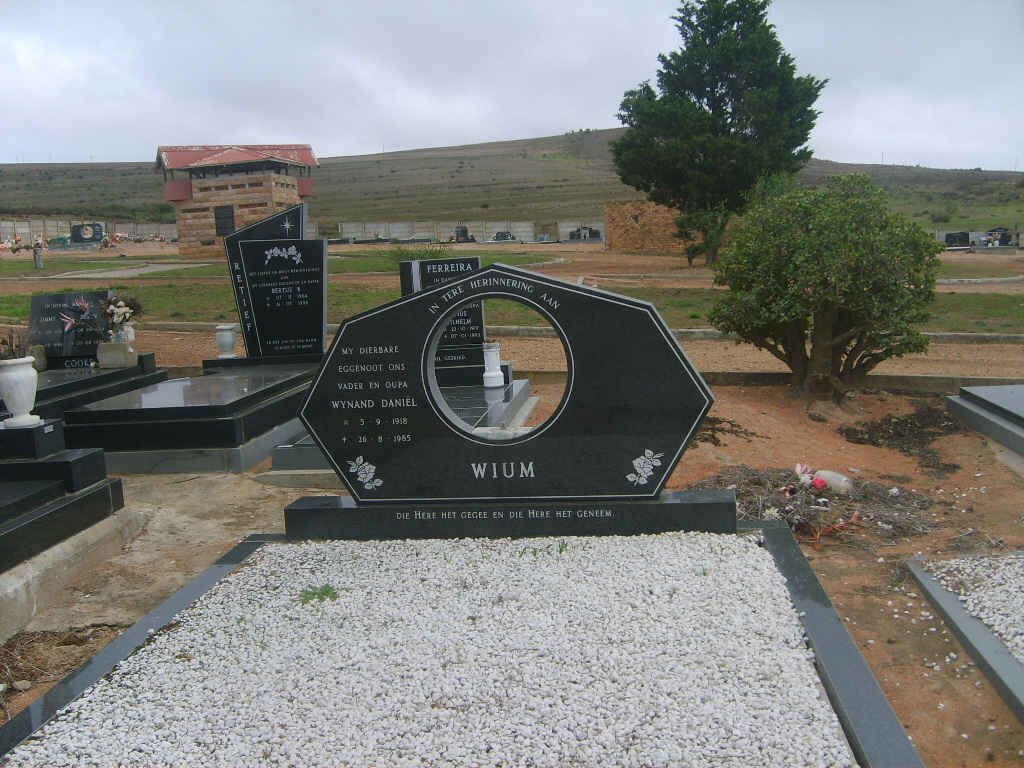 WIUM Wynand Daniël 1918-1985