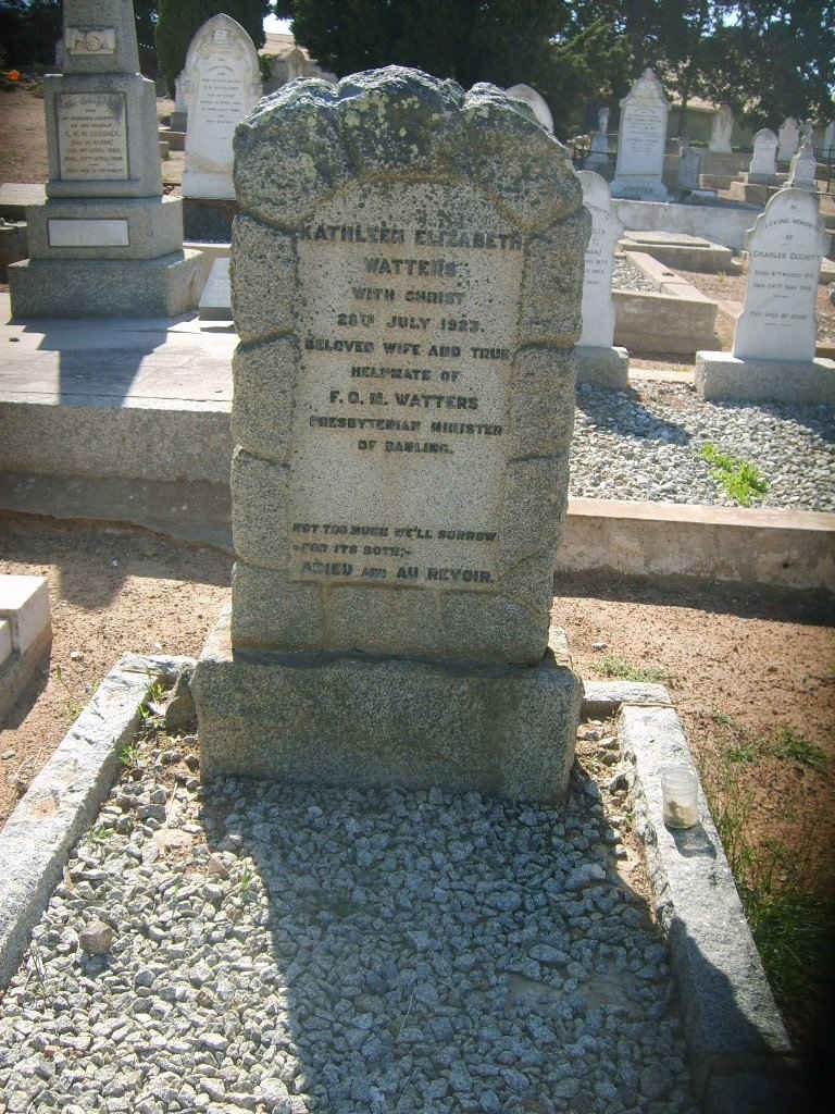 WATTERS Kathleen Elizabeth -1923