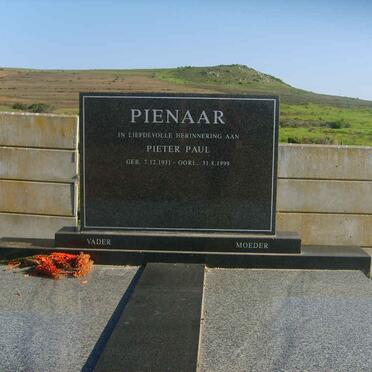 PIENAAR Pieter Paul 1931-1999