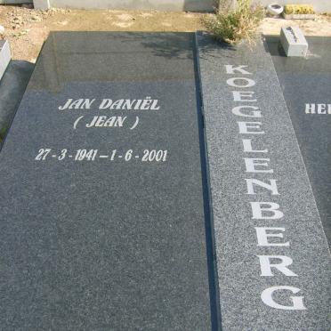 KOEGELENBERG Jan Daniel 1941-2001 &amp; Helena Beatrix 1943-2005