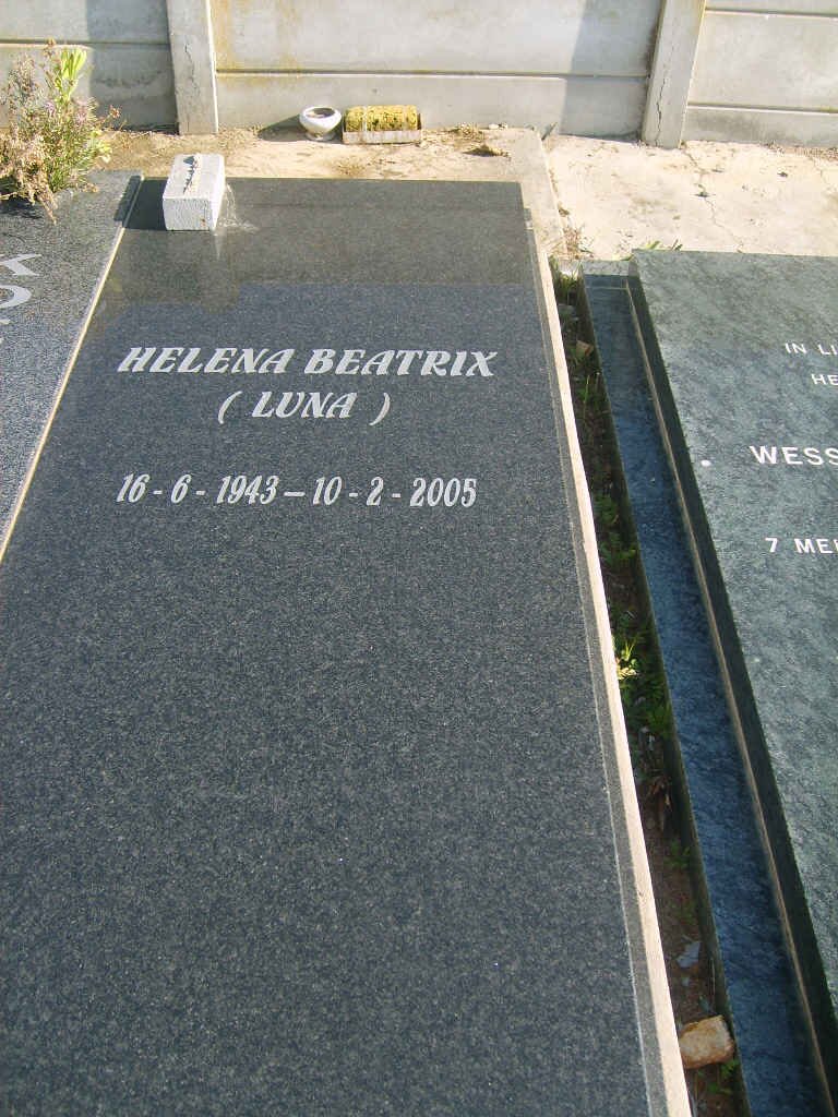 KOEGELENBERG Helena Beatrix 1943-2005
