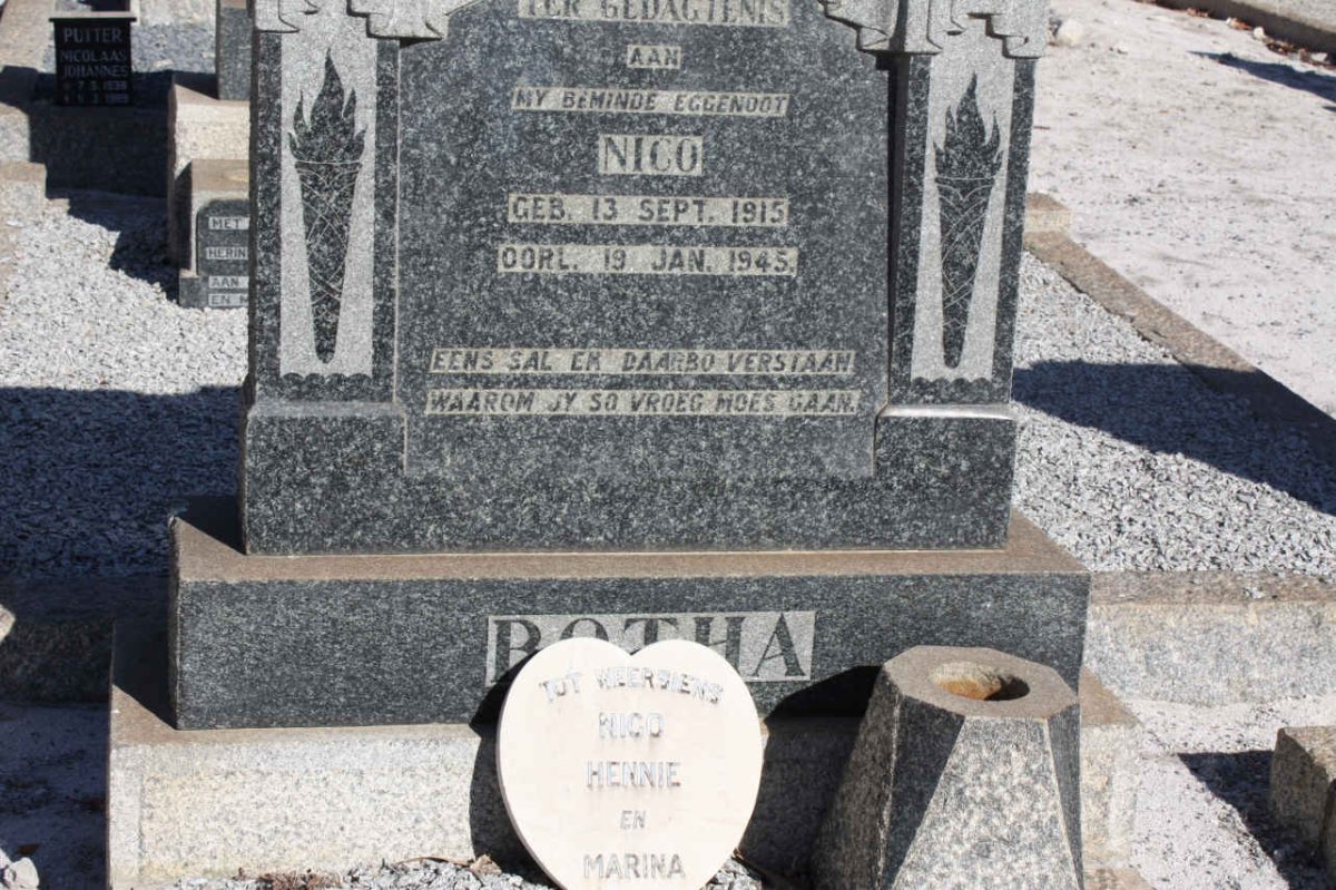 BOTHA Nico 1915-1945