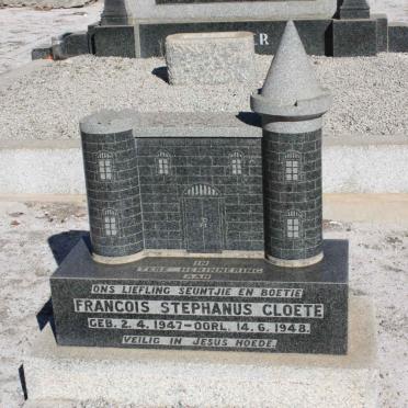 CLOETE Francois Stephanus 1947-1948