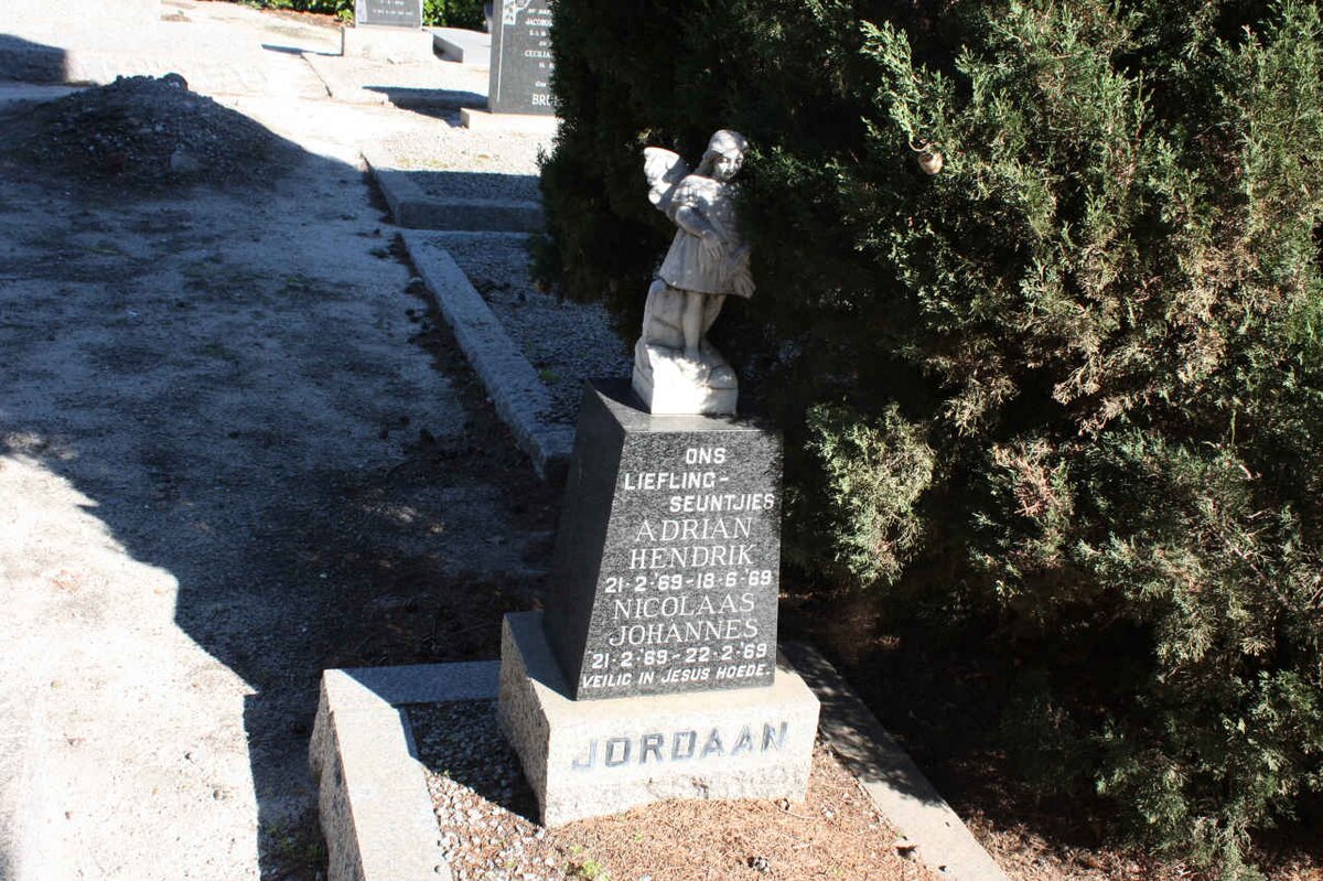 JORDAAN Adrian Hendrik 1969-1969 :: JORDAAN Nicolaas Johannes 1969-1969