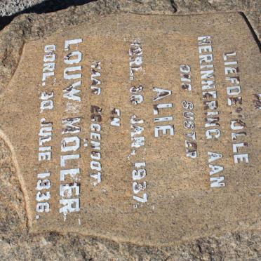 MöLLER Louw -1936 &amp; Alie -1937