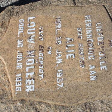 MöLLER Louw -1936 &amp; Alie -1937