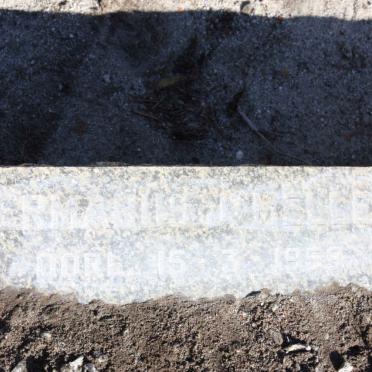 MELLETT Hermanus -1958