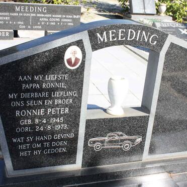 MEEDING Ronnie Peter 1945-1973