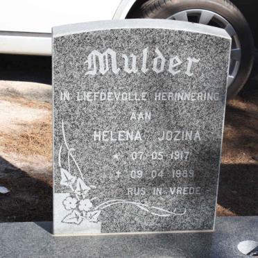 MULDER Helena Jozina 1917-1989