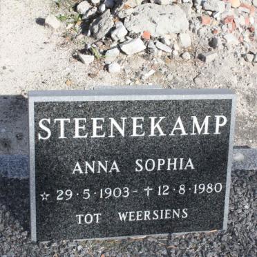 STEENEKAMP Anna Sophia 1903-1980