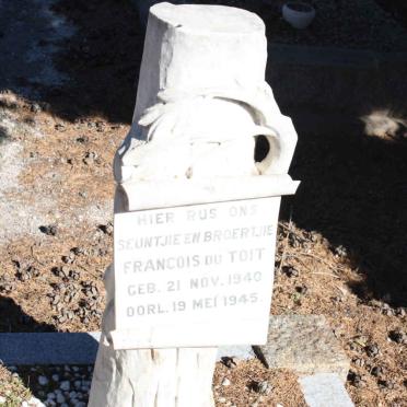 TOIT Francois, du 1940-1945