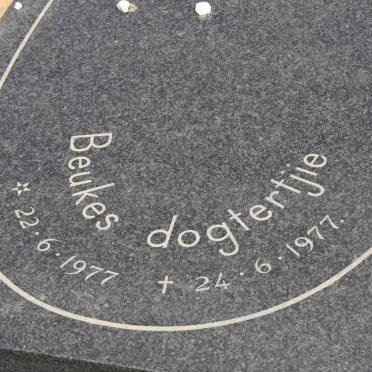BEUKES Dogterjie 1977-1977
