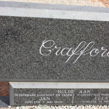 CRAFFORD Jan -1973 &amp; Ella -1999