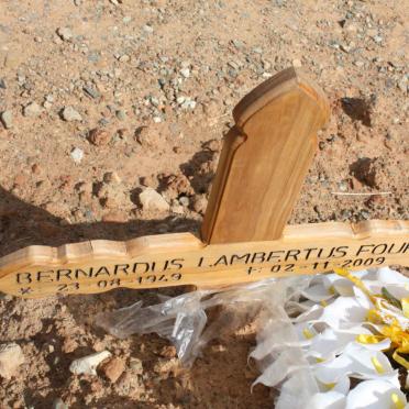 FOURIE Bernardus Lambertus 1949-2009