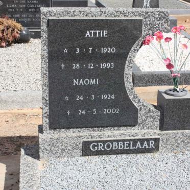 GROBBELAAR Attie 1920-1993 &amp; Naomi 1924-2002