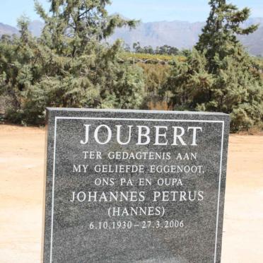 JOUBERT Petrus 1930-2006