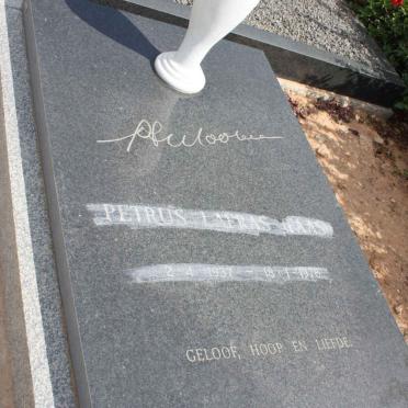 MOOLMAN Petrus Lafras 1937-1978