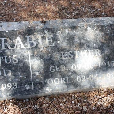 RABIE Esther 1917-1995