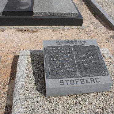 STOFBERG Elizabeth Catharina 1898-1973