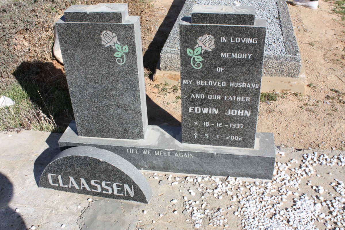 CLAASSEN Edwin John 1937-2002