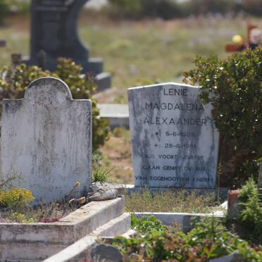 ALEXAANDER Lenie Magdalena 1908-1981
