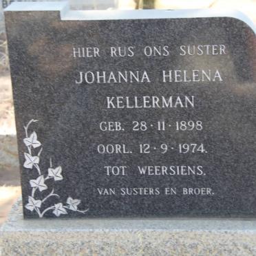 KELLERMAN Johanna Helena 1898-1974