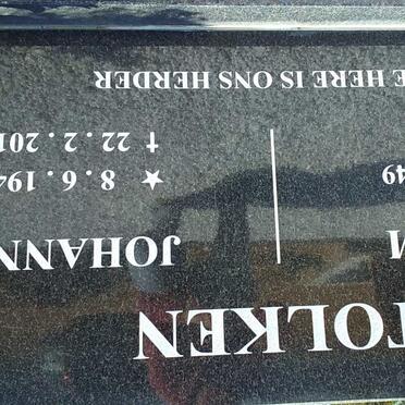 TOLKEN Willem 1949- &amp; Johanna 1946-2011